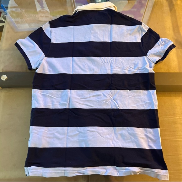 Ralph Lauren Polo Blue Stripe Size Large - Picture 5 of 5
